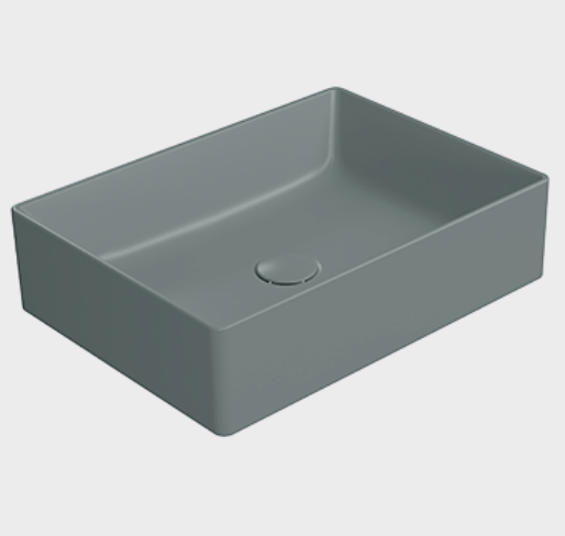 GSI Kube X აბაზანის ნიჟარა 50x37 Agave Matt