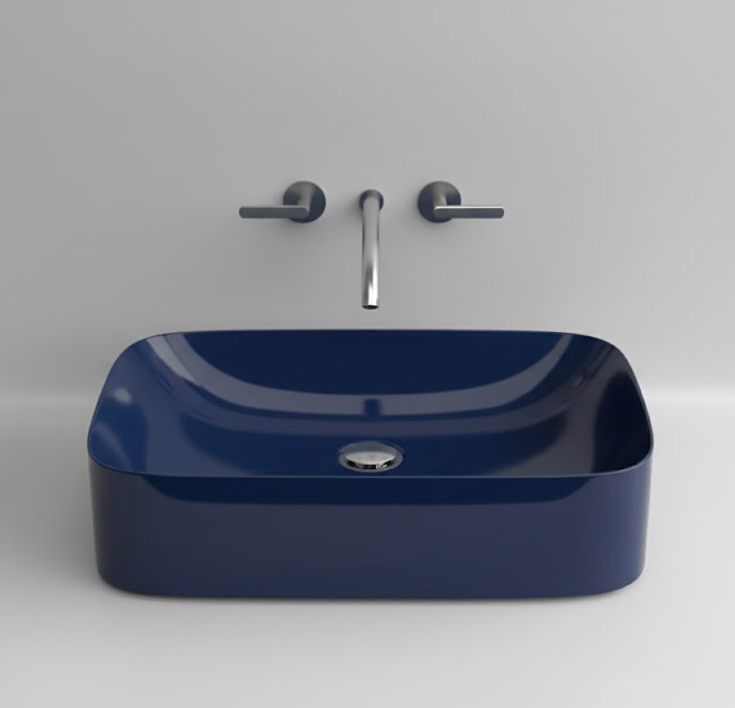 valdama ხელსაბანი Acquerello 60x38h15 OCEANO GLOSS