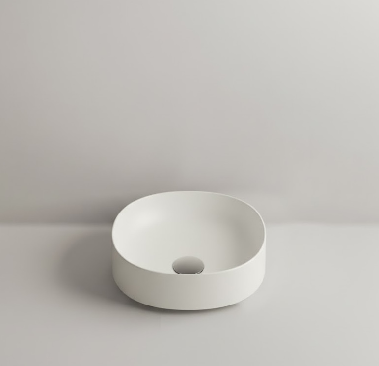 valdama ხელსაბანი DROP 45X42H12 WHITE MATT