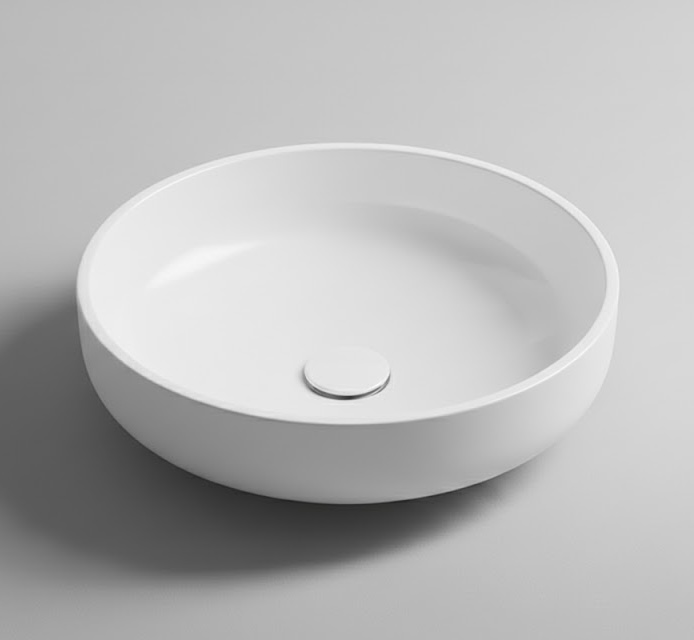 valdama ხელსაბანი Fonte 45h13 WHITE GLOSS