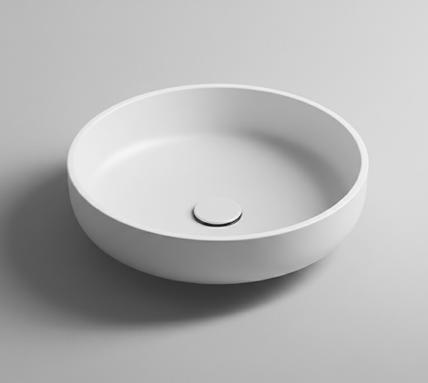 valdama ხელსაბანი Fonte 45h13 WHITE MATT