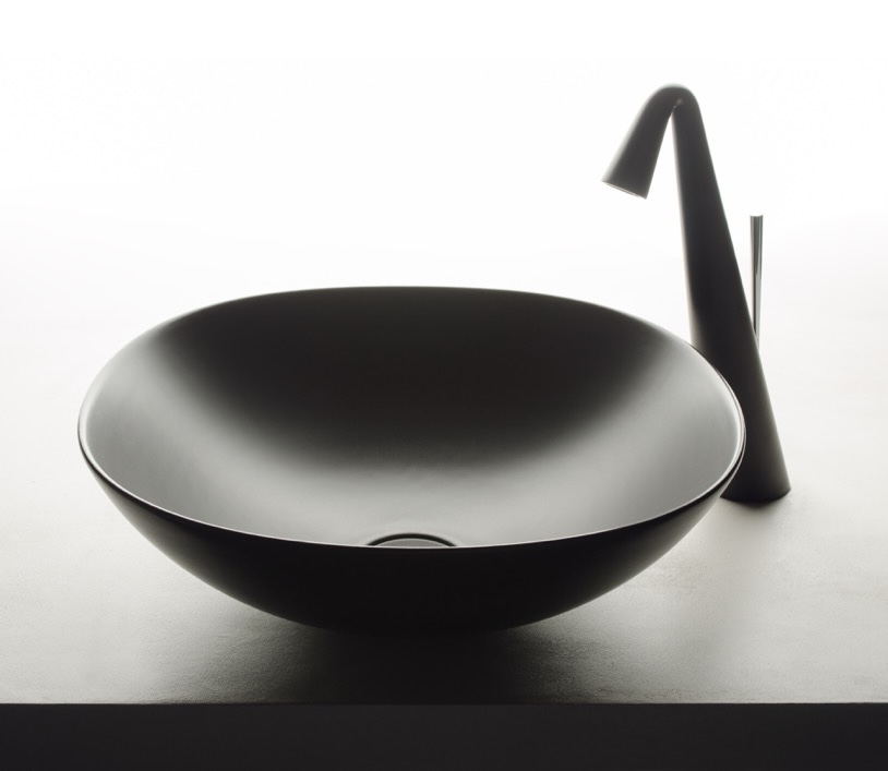 valdama ხელსაბანი Pod 42X42H15 BLACK MATT
