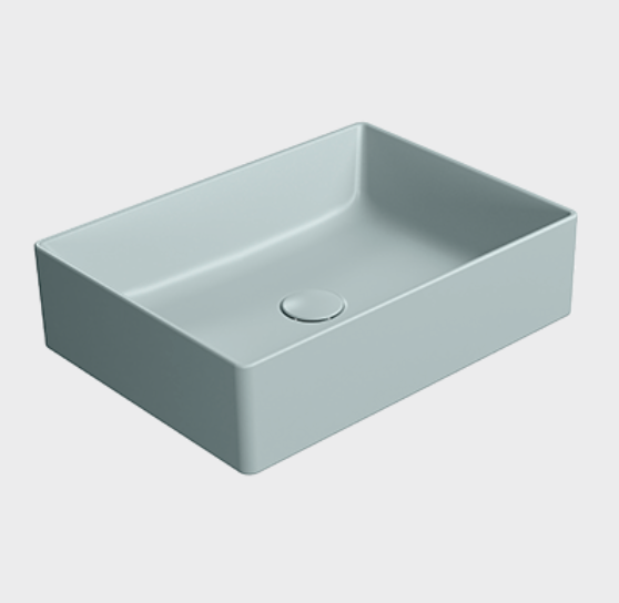 GSI Kube X აბაზანის ნიჟარა 9429 50x37 Ghiaccio Matt