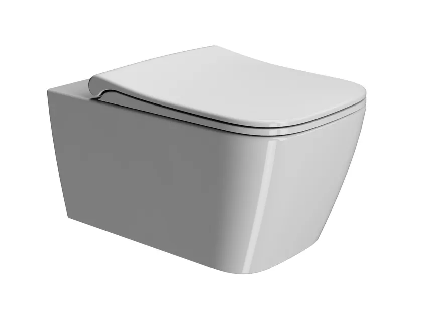 GSI Nubes დასაკიდი უნიტაზი 55x35/F Swirlflush Bianco Lucido
