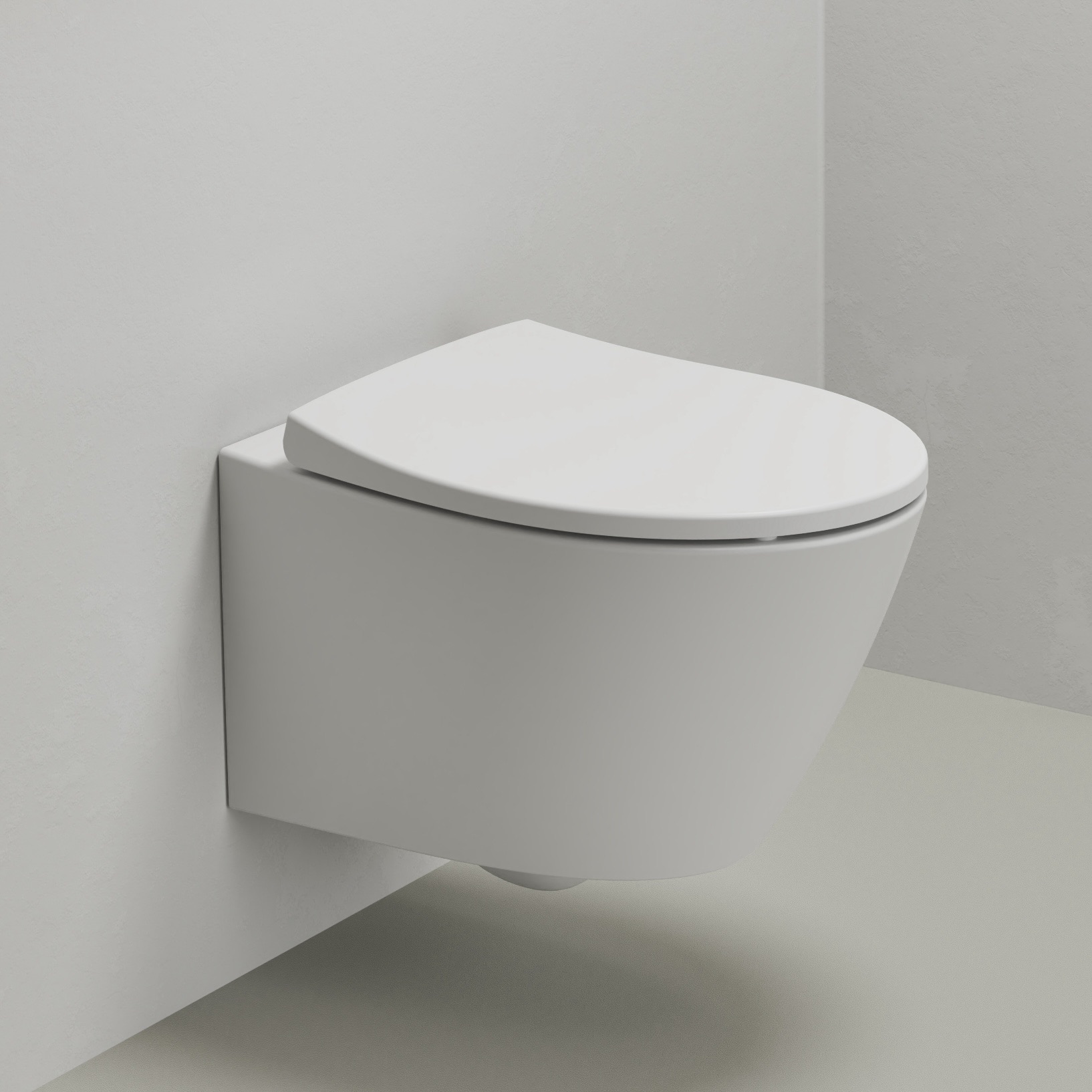 GSI Modo+ დასაკიდი უნიტაზი 54x37/F Swirlflush 2.0 Bianco Lucido