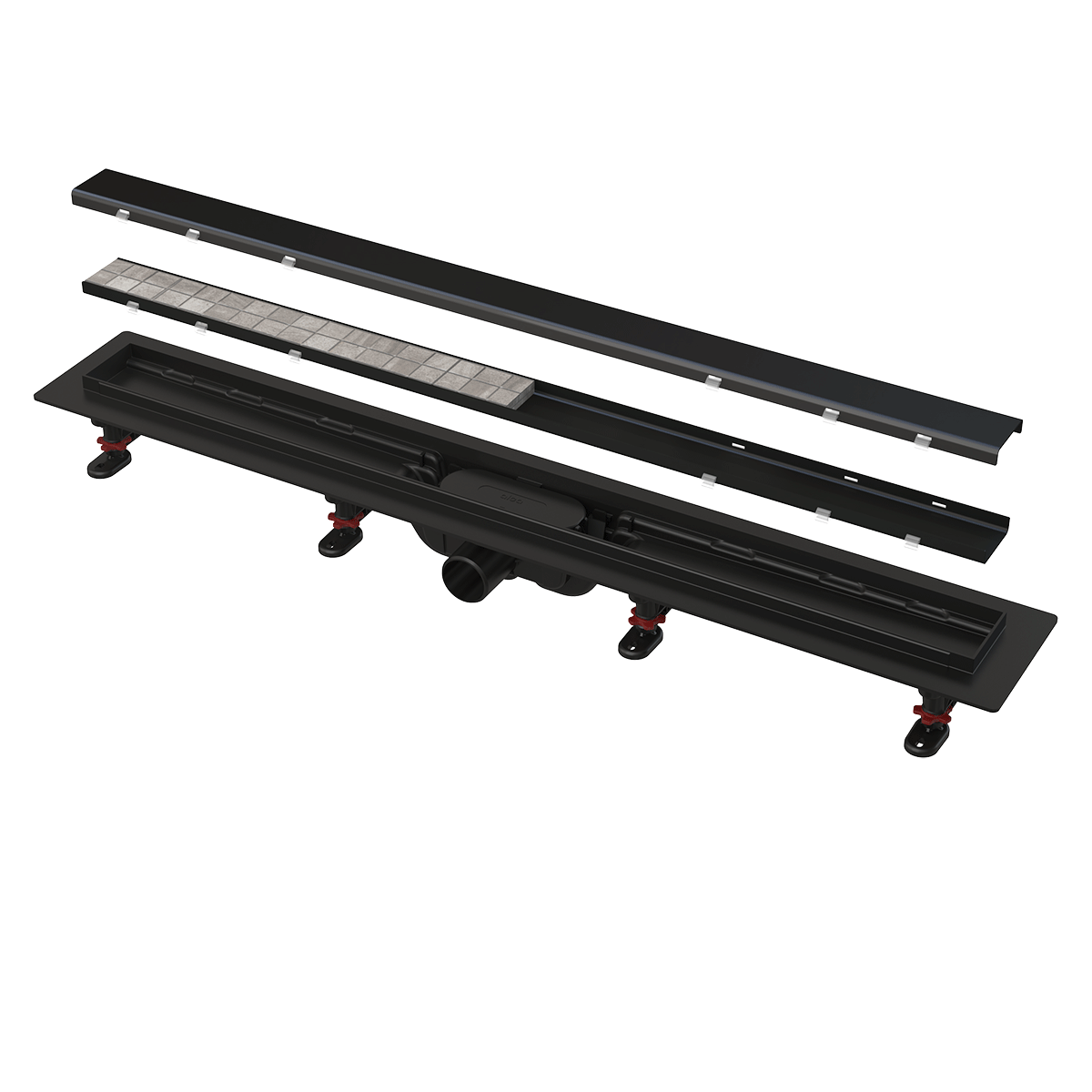 Alca APZ19BLACK-850 ტრაპი - შავი