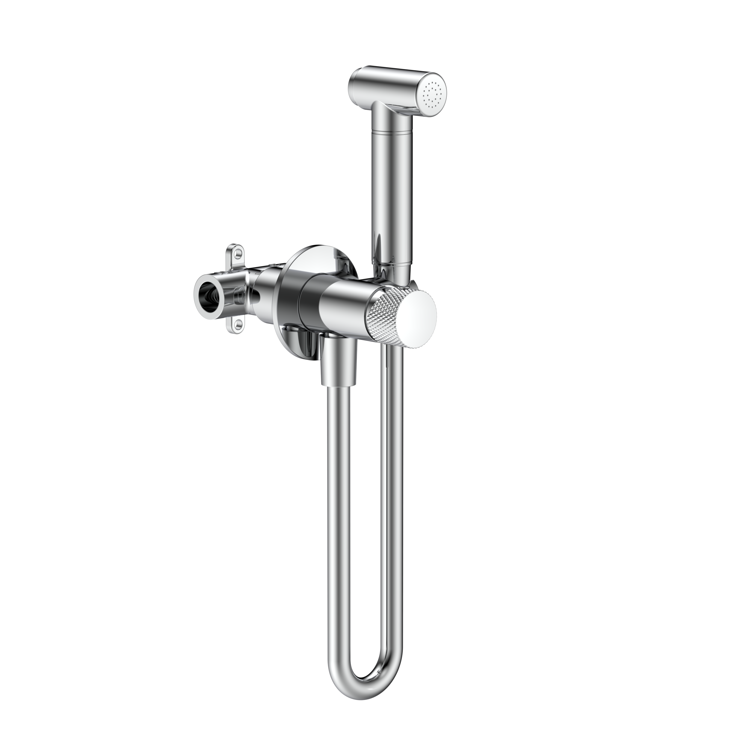 DeRicci ჰიგიენური შხაპი ქრომირებული 12056K-CP