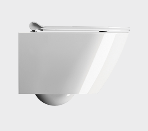 GSI Kube X დასაკიდი უნიტაზი 9412 50x36/G Geniusflush - თეთრი პრიალა
