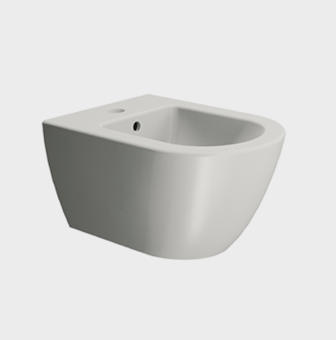 GSI Pura Bidet დასაკიდი ბიდე 8864 50x36 - Cenere Matte