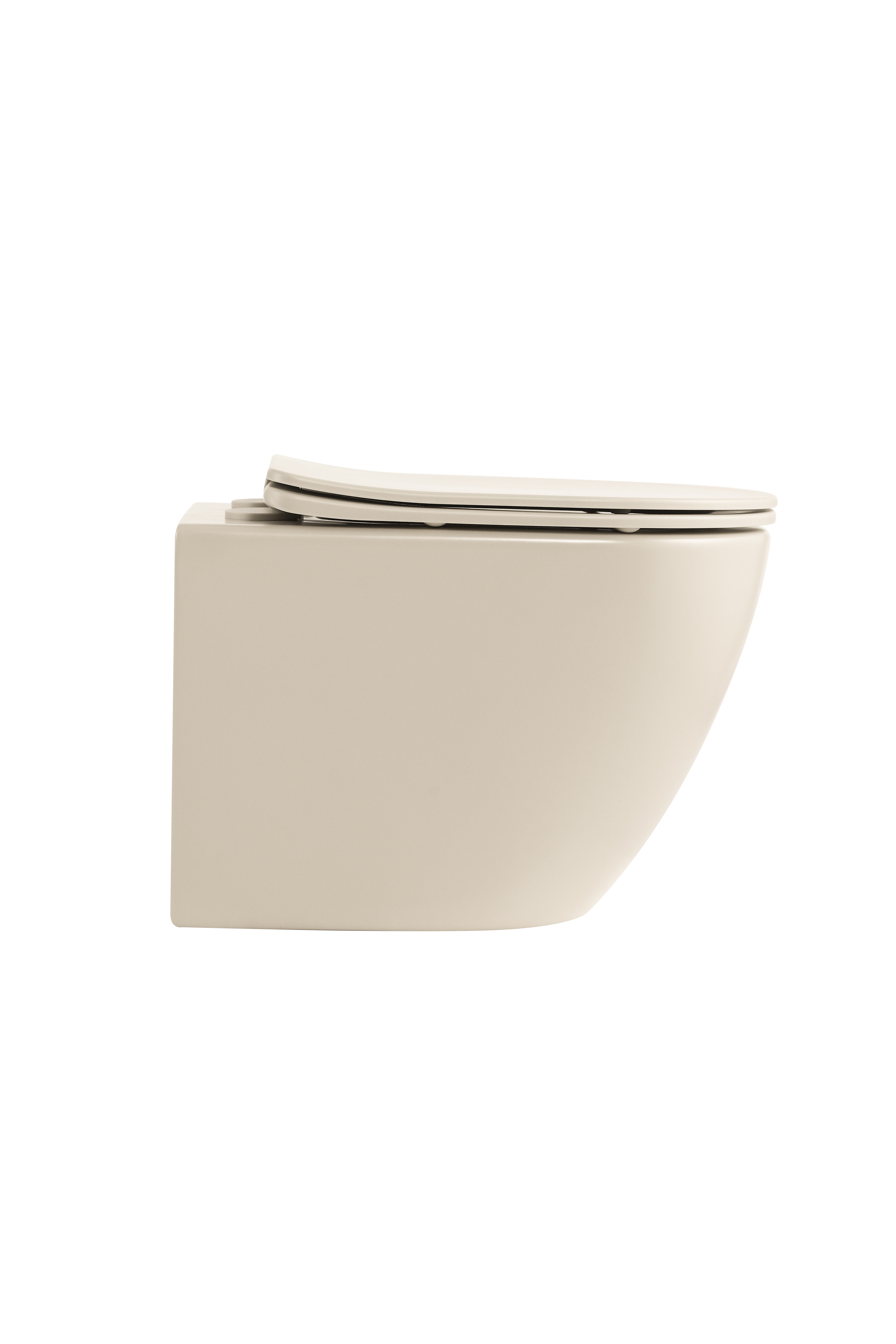 DeRicci დასაკიდი უნიტაზი DRC-WH2106-MBone - ძვლისფერი მატი 490x360x360mm