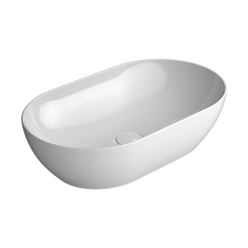 GSI Pura აბაზანის ხელსაბანი 8834 60x37 Glossy White