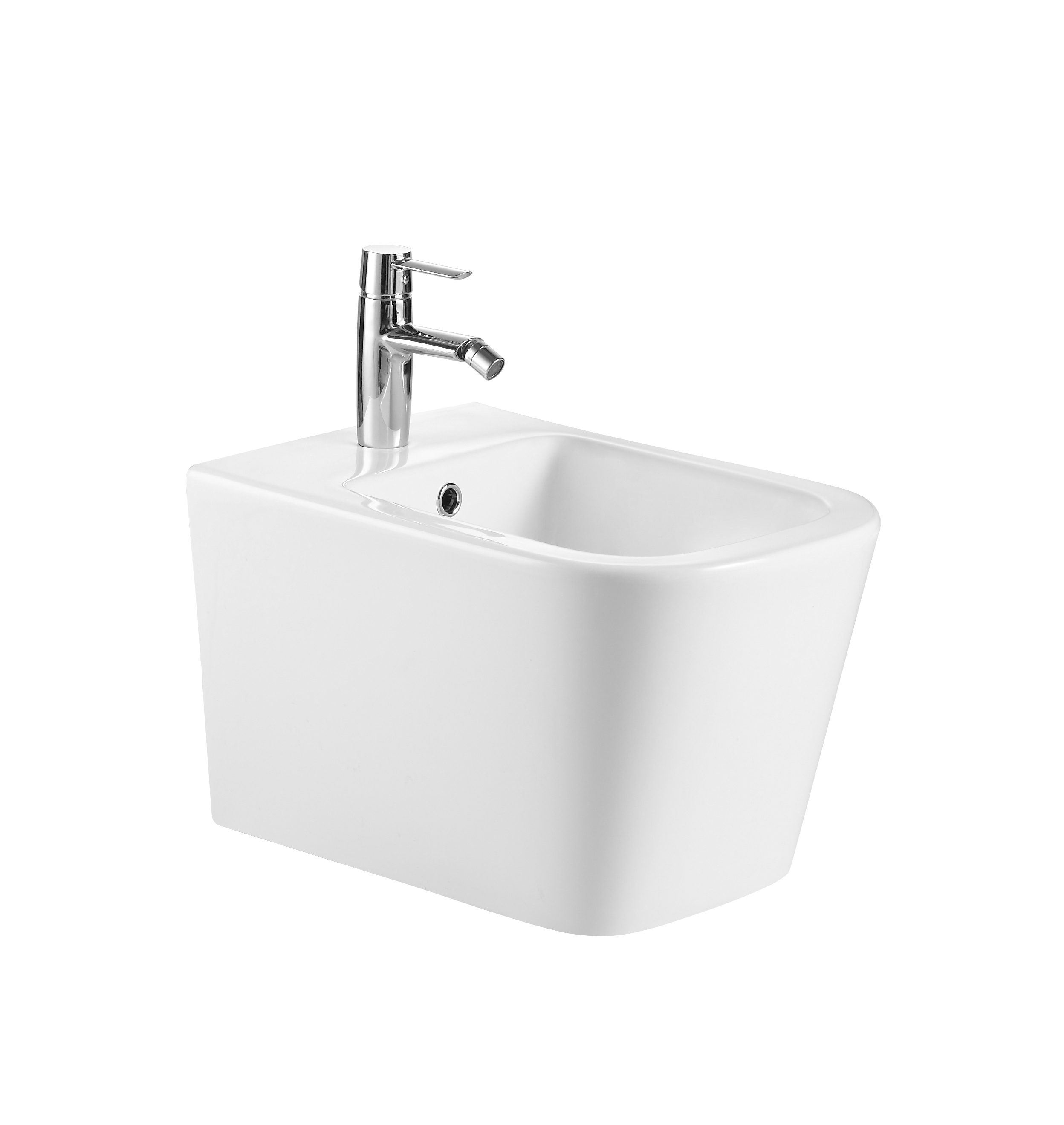 DeRicci დასაკიდი ბიდე DE-1303G-Ario 550x360x320 - თეთრი პრიალა