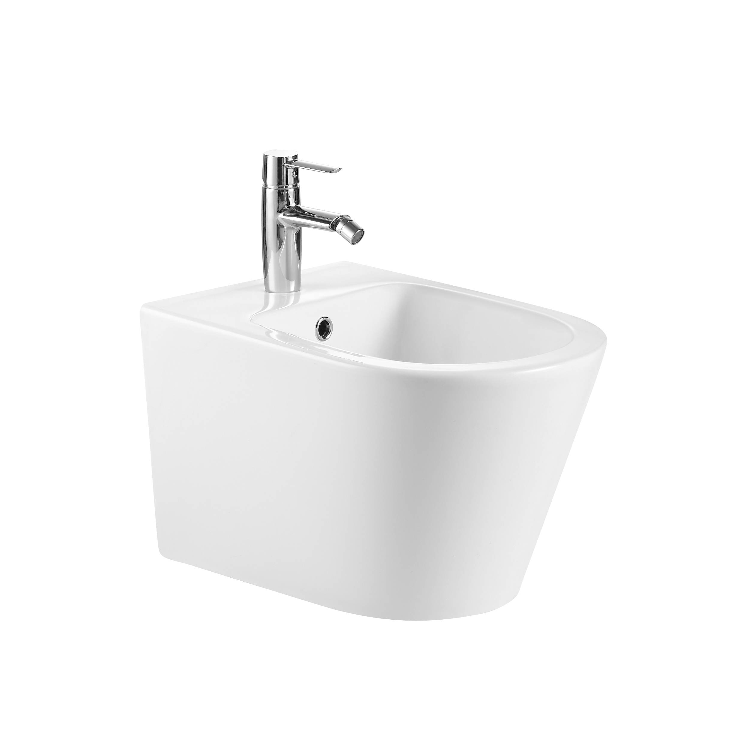 DeRicci დასაკიდი ბიდე DE-1380G-Lusso 550x360x320 - თეთრი პრიალა