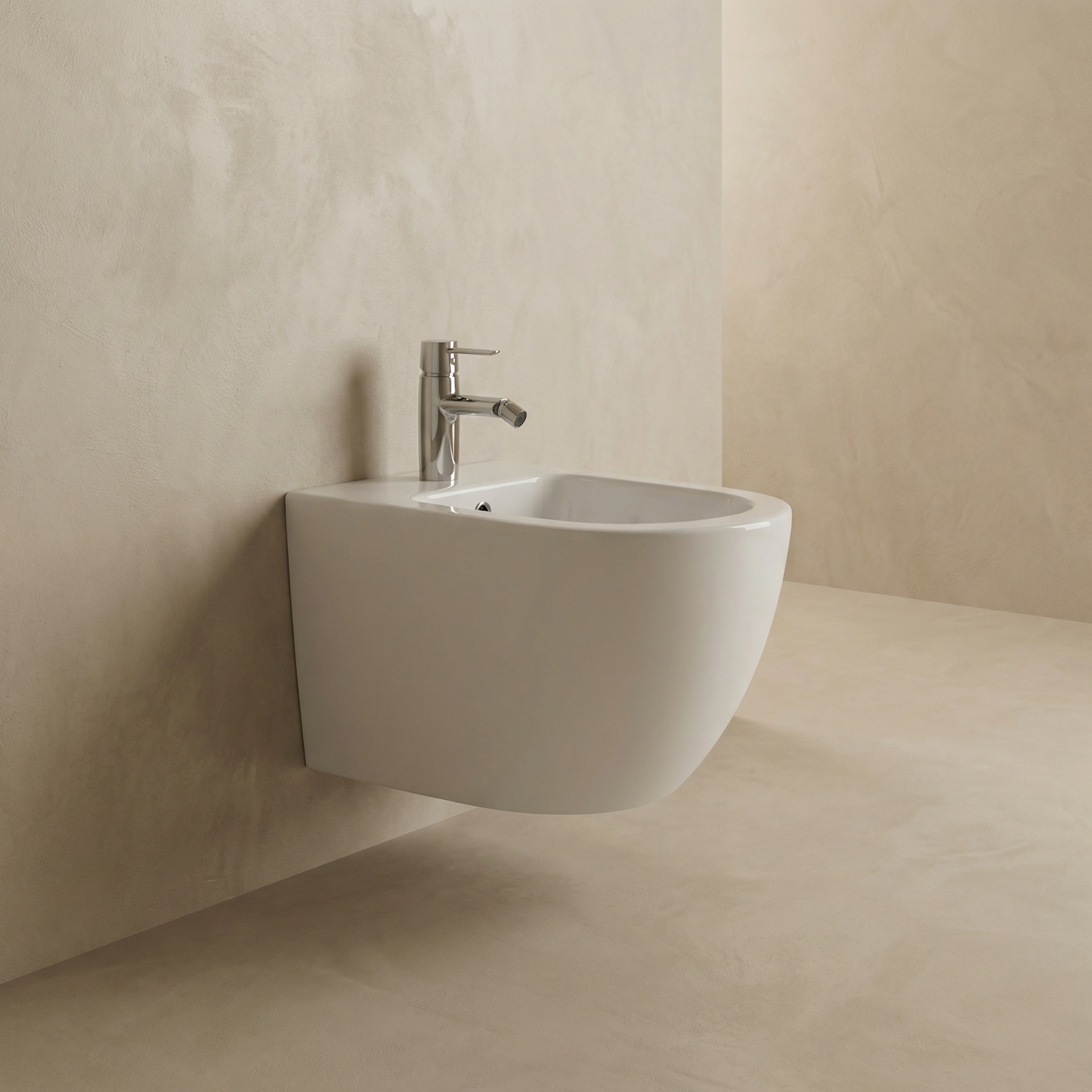 DeRicci დასაკიდი ბიდე DE-1381G-Eterna 550x360x320 - თეთრი პრიალა