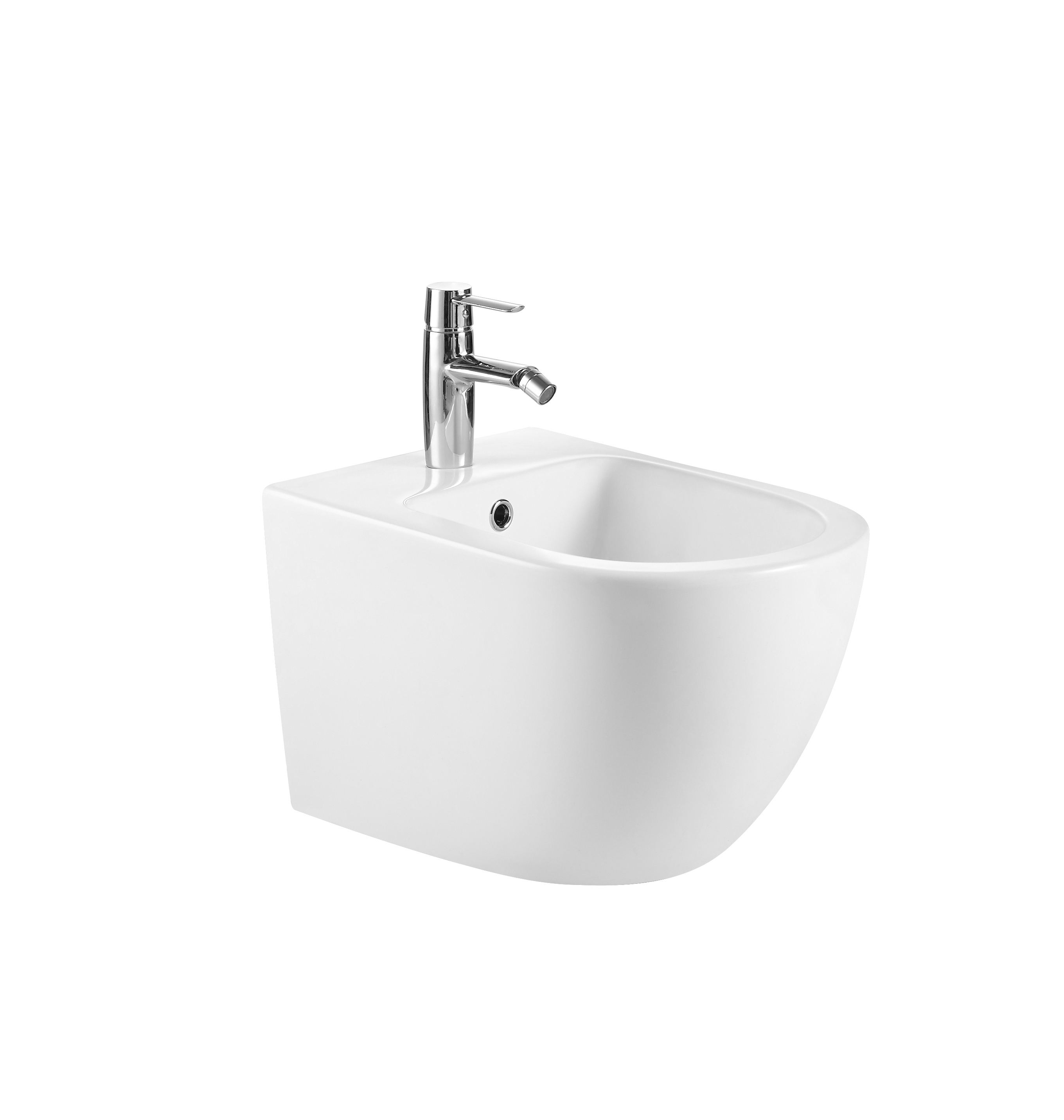 DeRicci დასაკიდი ბიდე DE-1381G-Eterna 550x360x320 - თეთრი პრიალა