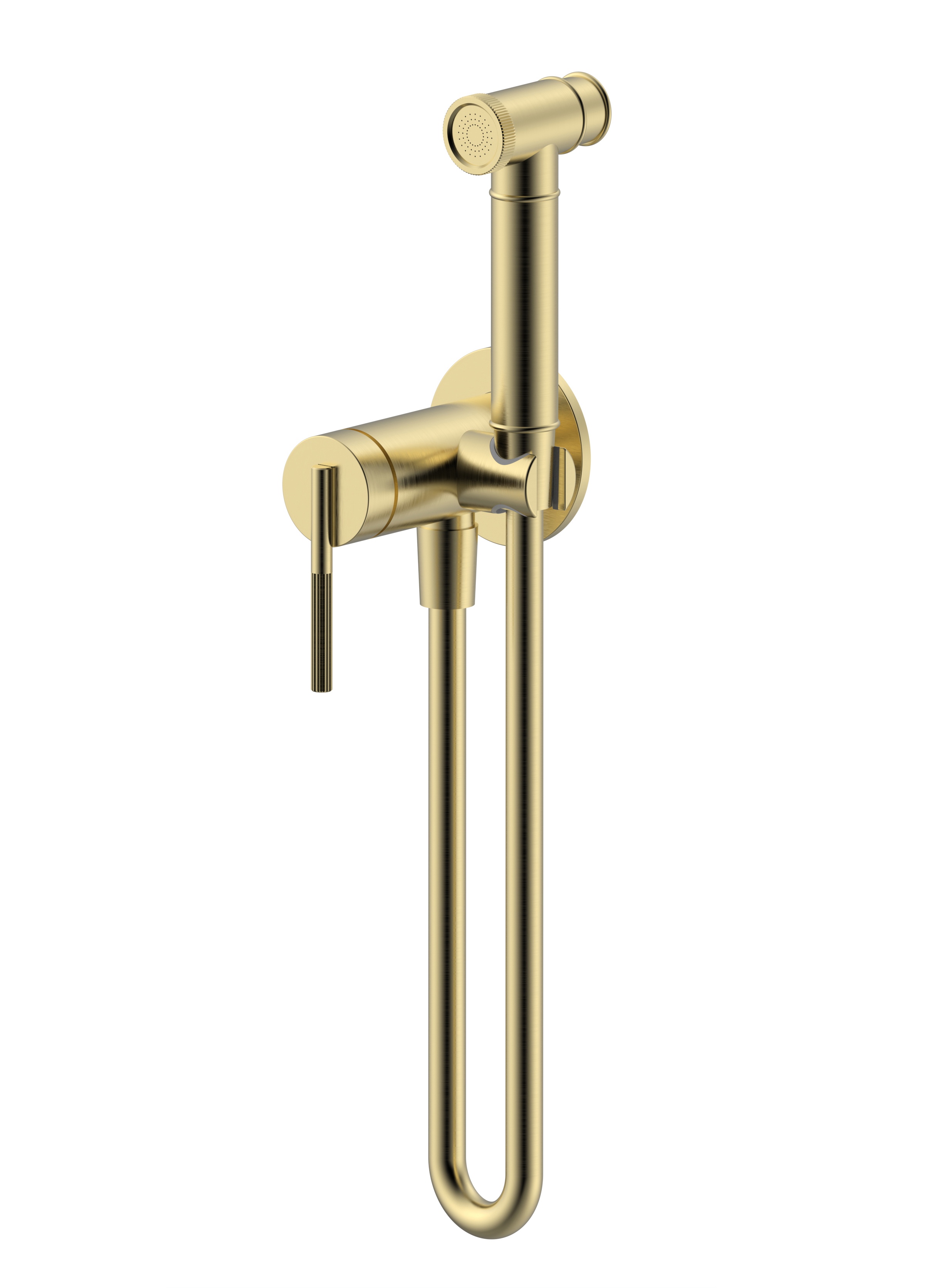 DeRicci ჰიგიენური დუში DE-D217-BB - ღია ოქროსფერი